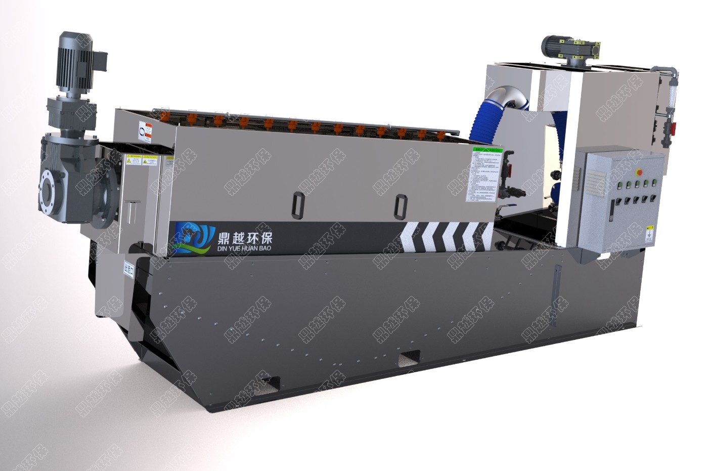 養(yǎng)殖廢水行業(yè)疊螺機(jī)運行案例